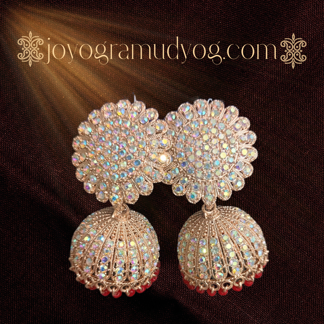 Crystal Studded Earrings